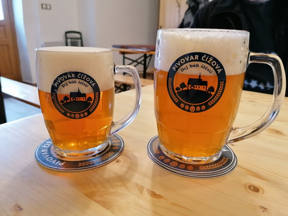 krása piva