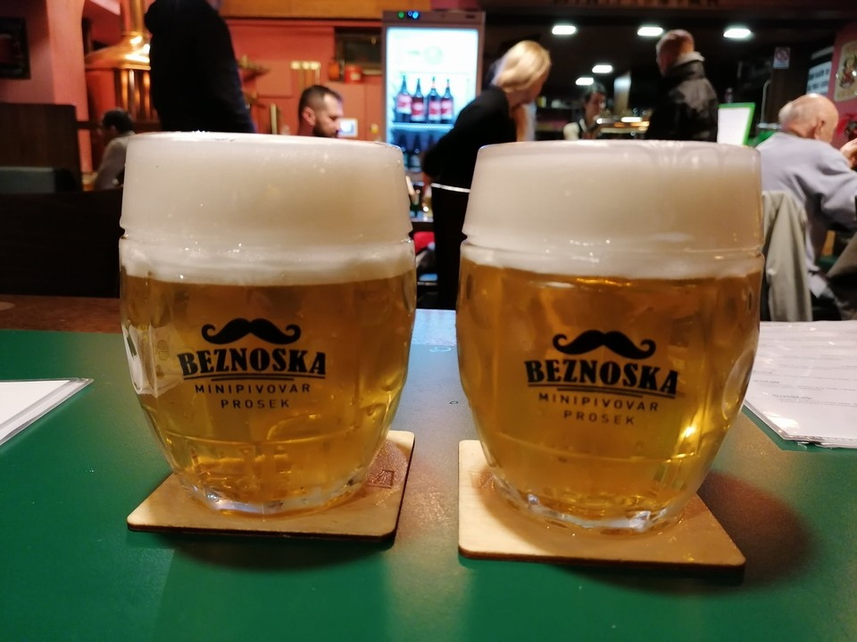 krása piva